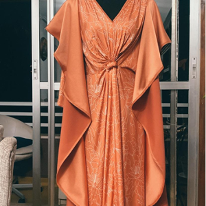 Vestido salmón